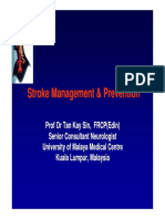 Stroke Management Prevention PDF