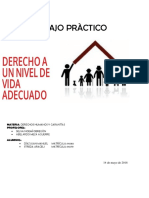 TRABAJO PRÁCTICO - El Derecho A Un Nivel de Vida Adecuado