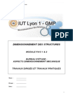 IUT Lyon Dimensionnement Structures