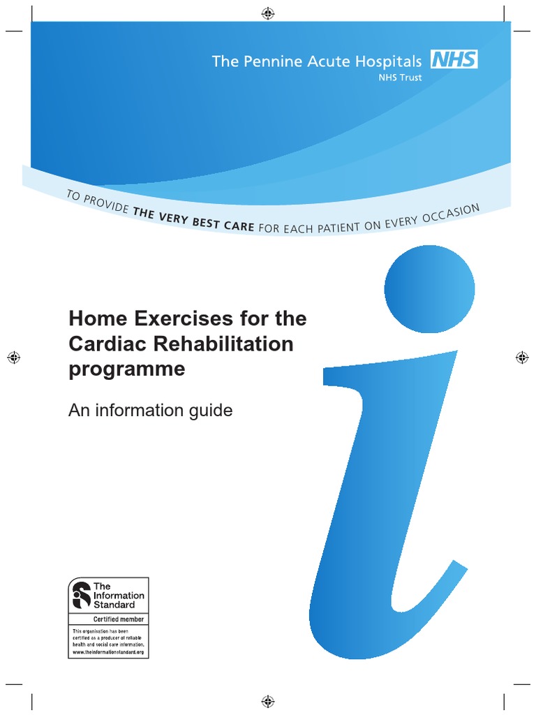 702 Home Exercises Cardiac Rehabilitation Programme PDF | PDF | Walking ...
