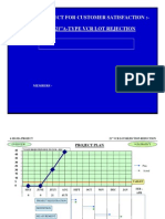 Six Sigma Project For Customer Satisfaction: Reduction in 21"A-Type VCR Lot Rejection