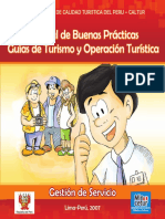Manual Buenas Practicas Guia Turismo Operacion Turistica 2007 Keyword Principal PDF