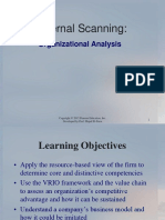 Internal Scanning:: Organizational Analysis