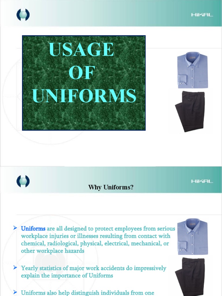 Importance of Workplace Uniforms | PDF | Brand | Customer