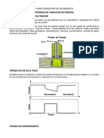 Parametros Que Se Obtienen Con Las Pruebas de Variacion de Presion