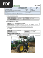 Plan de Mantenimiento Del Tractor Agricola | PDF | Tractor | Neumático