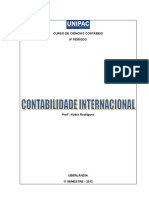 Apostila de Contabilidade Internacional Prof Nubia Rodrigues PDF
