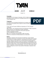 Thunder h2000m S3992e Manual PDF