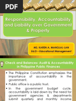 Accountability and Liability On Government Property