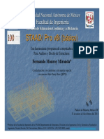 Curso STAAD PRO V8i básico Minería febrero 2011.pdf