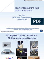 Advanced Ceramic Materials For Future Aerospace Applications