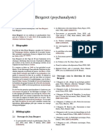 Jean Bergeret Psychanalyste PDF