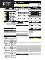 D&amp;D 4E Character Sheet | Fantasy Games | Role Playing Games