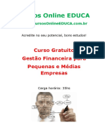 Curso Gestao Financeira para Pequenas e Medias Empresas PDF