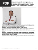[eBook] Como Reduzir Os Impostos Pagos Pela Sua Farmácia Dentro Da Lei1