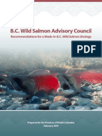 Wild Salmon Advisory Council Report