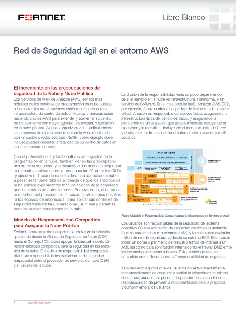 Solucion de Seguridad AWS | PDF | Computación en la nube | Red privada ...