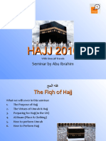 HAJJ Seminar 2010 for Onecall Travels by Abu Ibrahim