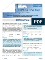 37o Desafio 5o ano - 1a edição