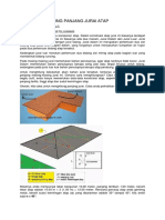 Atap - Menghitung Panjang Jurai Atap