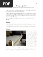 Hydrogen Spectrum