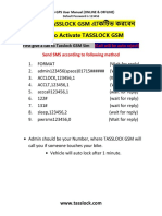 Tasslock GSM User Manual