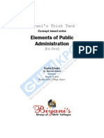 Elements of Public Administration PDF
