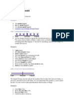 Simple Present, Continuous, and Past Tenses