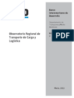 ObservatorioRegionaldeTransportedeCargayLogistica