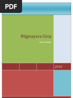 Bilgisayara Giriş