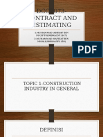 Dcc2073 Contract and Estimating