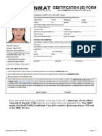 NMAT ID Form