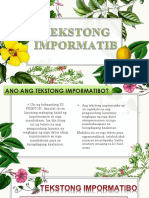 Tekstong Impormatibo