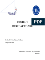 Proiect Bioreactoare