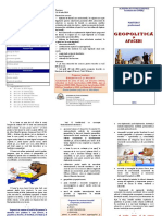 Masterat Geopolitica PDF