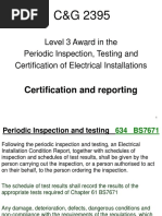 9. Certification & Reporting