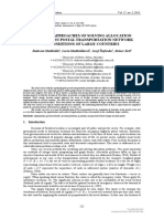 Multiple Approaches of Solving Allocation Problems On Postal Transportation Network in Conditions of Large Countries