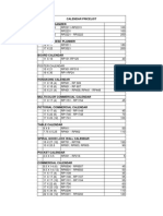 CALENDAR PRICELIST UNDER 40 CHARACTERS