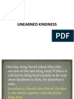3. Unearned Kindness
