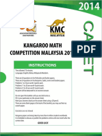 KMC2014 - Cadet PDF