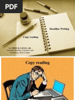 Steps in Copyreading & Headline Writing | PDF | Copy Editing | Mass Media