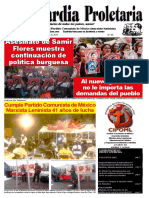 MX VANGUARDIA PROLETARIA PCMML (547) (2019-03-01) Asesinato de Samir Flores Muestra Continuación de Política Burguesa