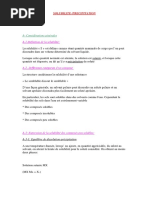 Solubilite _ Precipitation