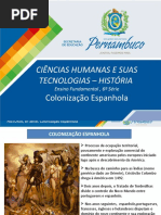 Colonização Espanhola