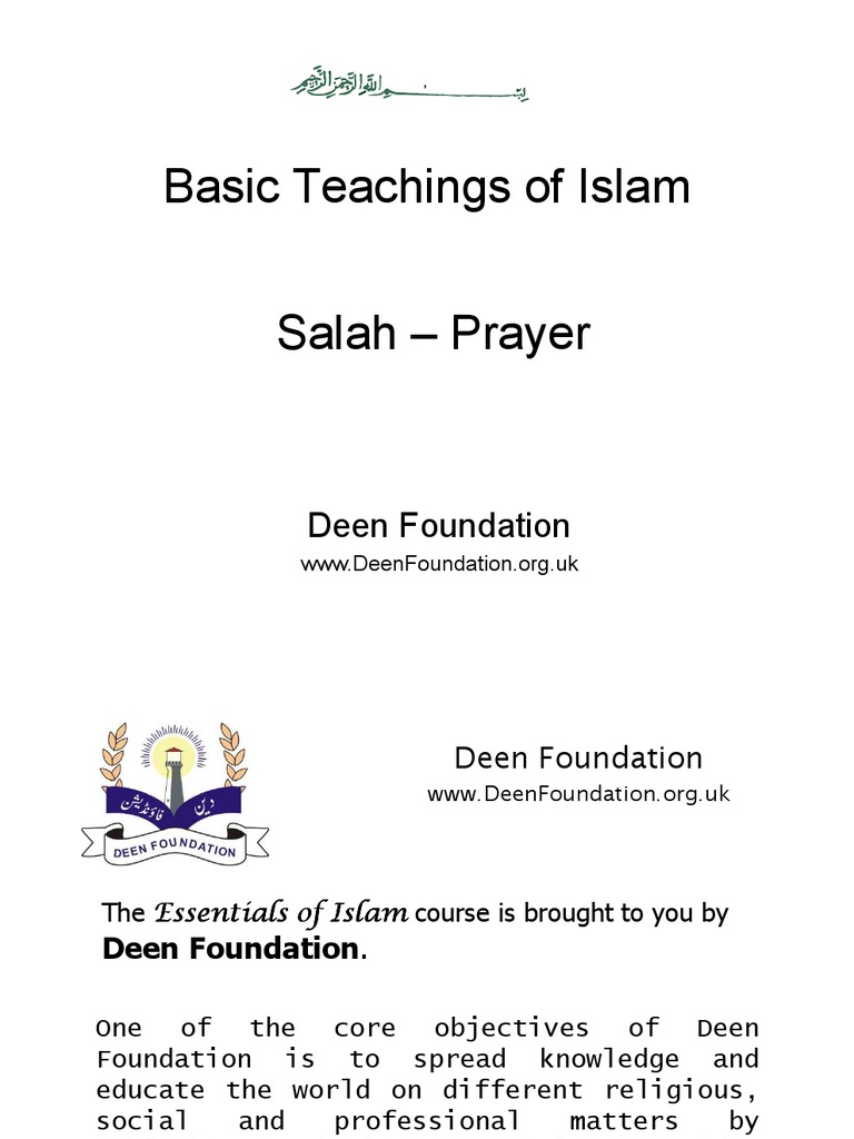 Latecomer's Guide to Islamic Prayer | PDF | Surah | Theocracy