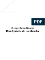 O Engenhoso Fidalgo de La Mancha PDF