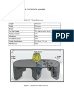 4.0 Product Design & Engineering Analysis 4.1 Design Solution Vehicle Dimensions