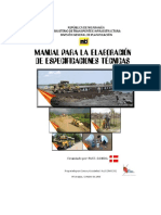 Manual para elaborar Especificaciones Tecnicas.pdf