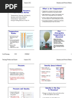 Temperature, Buoyancy, and Vertical Motion What Air Temperature?