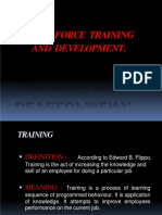 Sales Force Training and Development